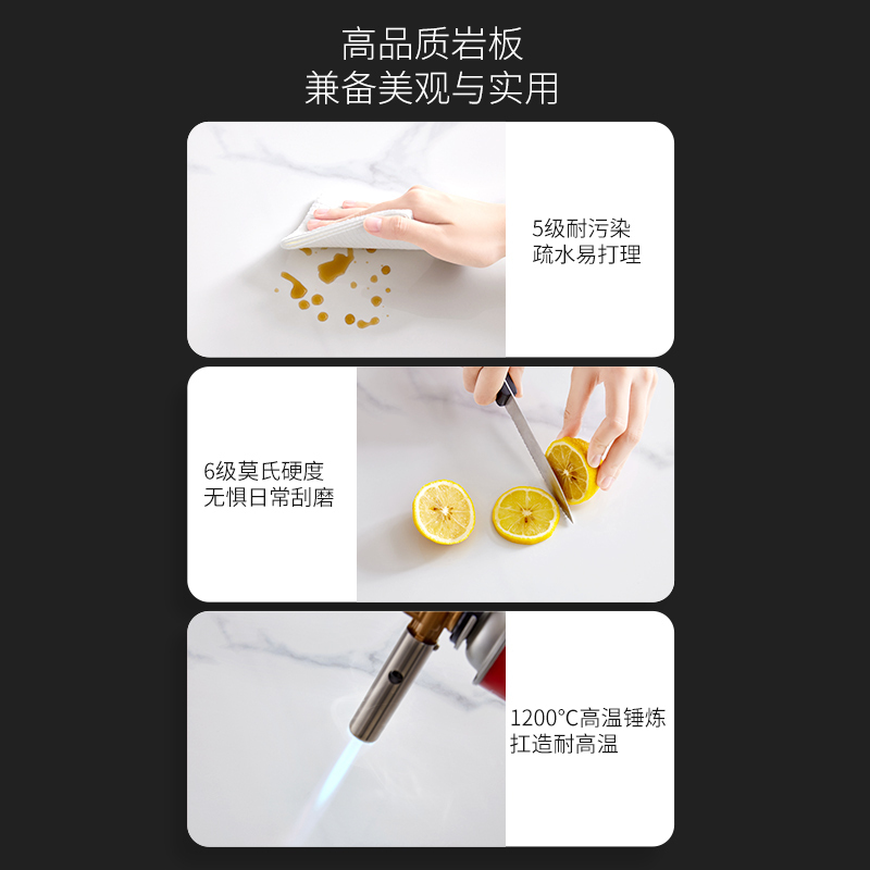 芝華仕(CHEERS)芝华仕现代简约岩板茶几电视柜小户型客厅家用储物家具组合PT067