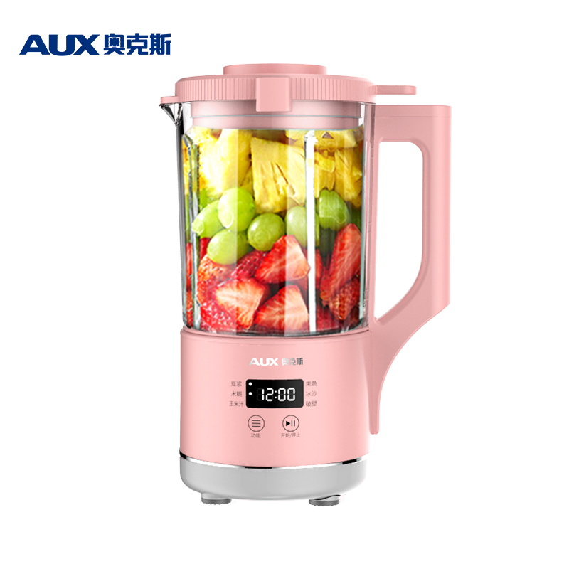 奥克斯 AUX 破壁料理机 HX-PB9509 小型家用多功能豆浆机智能全自动加热料理机榨汁机果汁搅拌机辅食机防糊