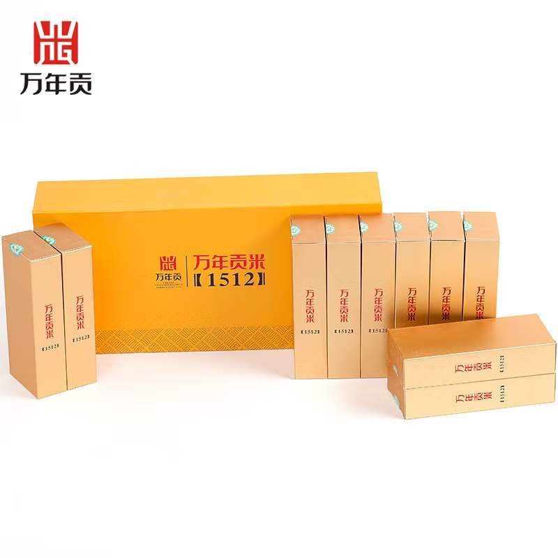 中粮万年贡 有机1512系列丝苗香籼米 5kg礼盒装匠心培育