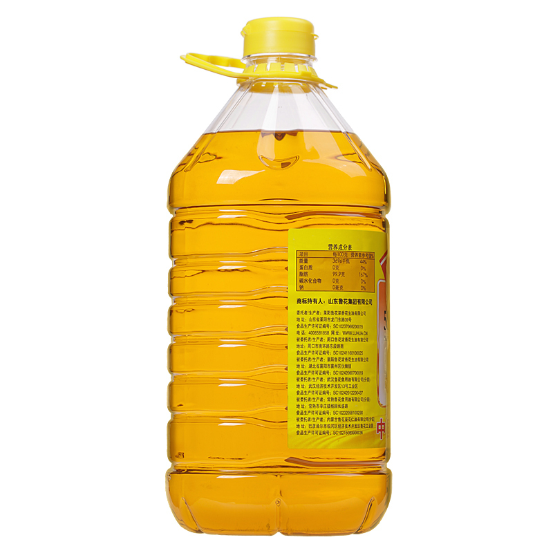 鲁花 5S 压榨一级花生油 食用油5L