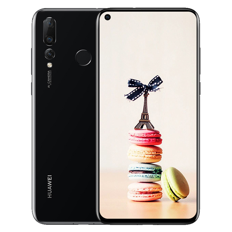 huawei华为nova48gb128gb亮黑色2000万广角三摄移动联通电信4g手机