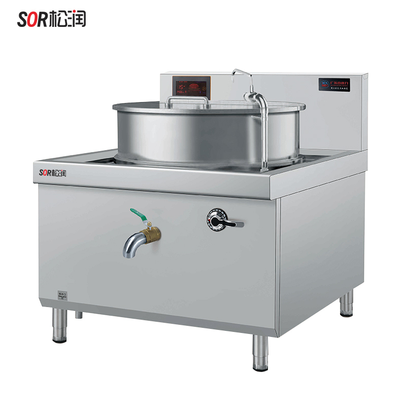 SOR松润商用一体式电磁煲汤炉 企事业单位学校工厂医院饭店用304不锈钢SCT-N308A3(380V/25KW)