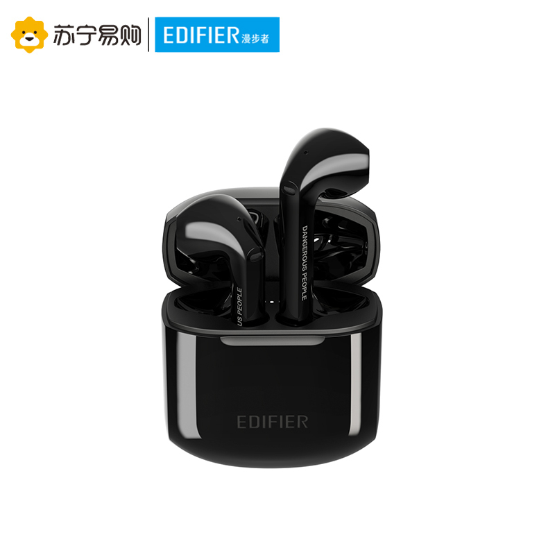 Edifier/漫步者 Lollipods 真无线蓝牙耳机 DSP联名款黑色高清大图