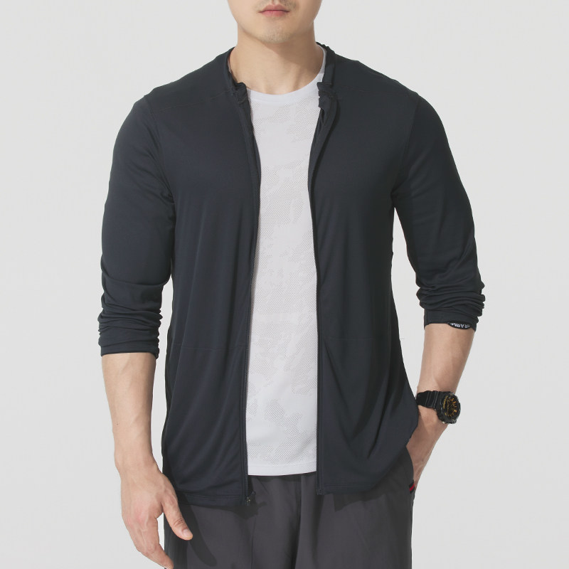 安德玛(under armour)男装新款运动服跑步健身户外上衣透气休闲夹克外套1390052-014 ZP高清大图