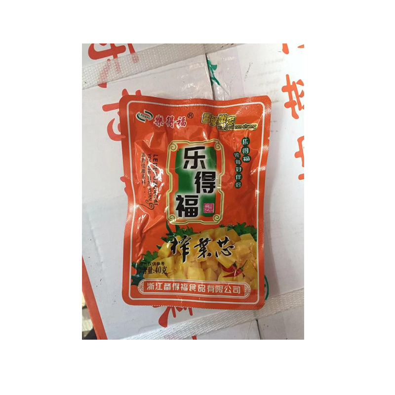 晋唐 乐得福 榨菜芯40g*200袋 整箱装
