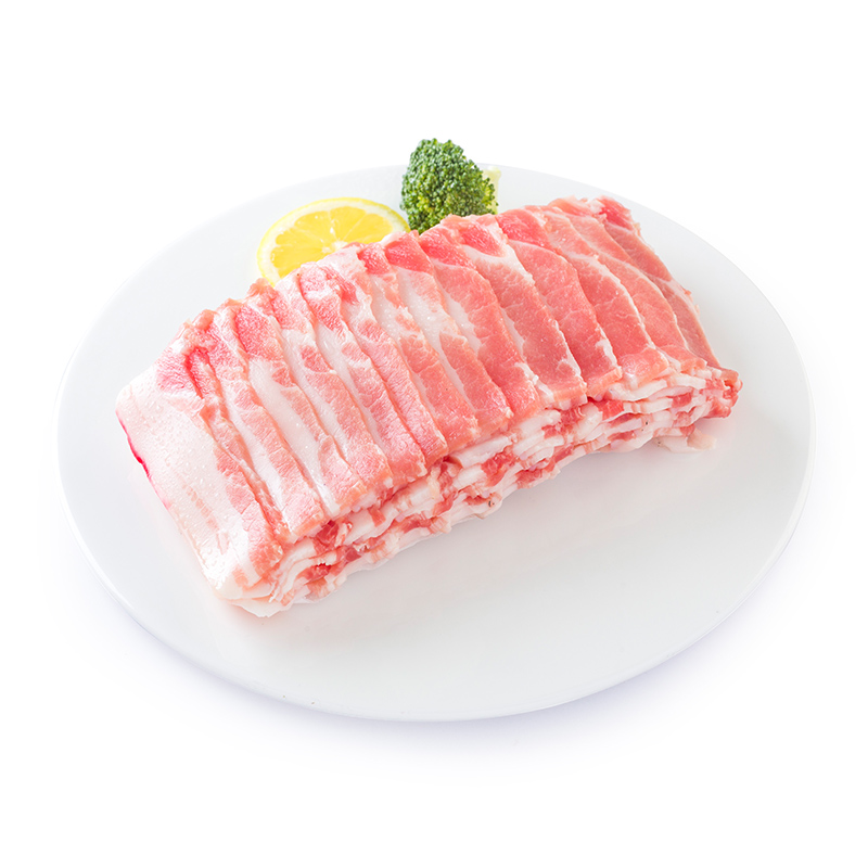 农场猪五花肉片200g