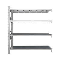 臻远ZY-BXGHJ-34不锈钢货架304材质四层仓储货架 150*60*200cm/300kg副架