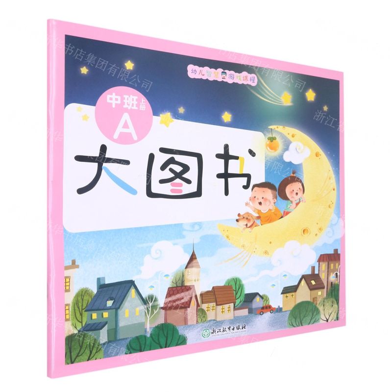 [N]大图书(中班上A)/幼儿智慧游戏课程-9787572233913高清大图