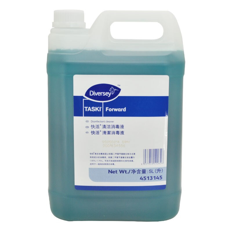 泰华施Diversey 快活®清洁消毒液5L 4只装