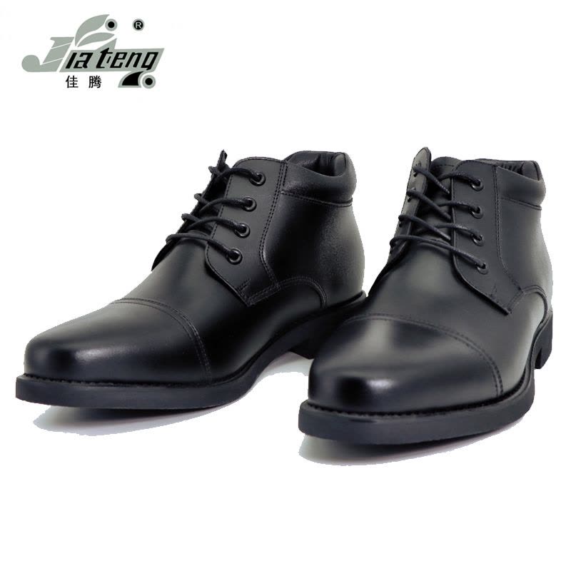 佳腾 棉皮鞋 皮鞋 防寒 保暖 平底 羊毛一体 棉鞋图片