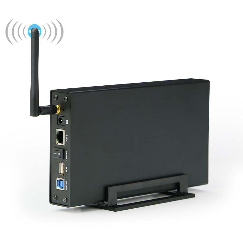 3.5 云存储网络wifi移动硬盘盒无线智能路由器USB3.0 硬盘盒
