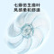美的(Midea)“七瓣莲叶”轻音立式电风扇大风量家用落地扇广角摇头定时遥控电扇台地两用小风扇 SAG35FR