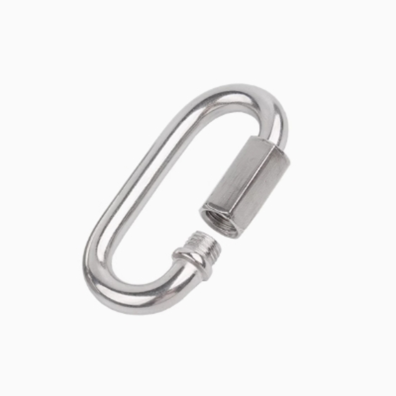 新凯益 304不锈钢弹簧扣保险安全扣 M4(快速连接环) 个高清大图