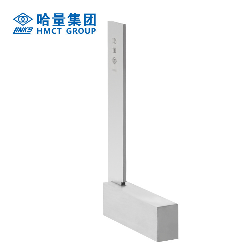 哈量 连环宽座角尺128*80 910-02