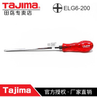 田岛 穿心十字螺丝批 ELG6-200(+) 总长：308mm 刀杆材质：CRV铬钒钢 刀头规格：ph2
