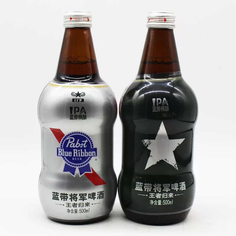 蓝带将军啤酒王者归来500ml