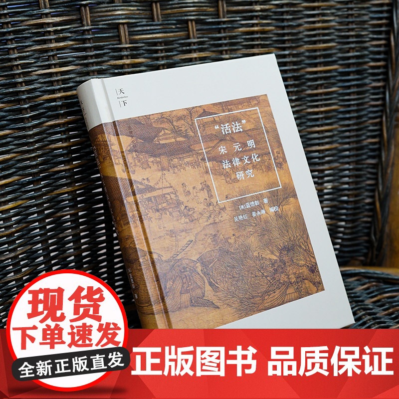2023新书 “活法”:宋元明法律文化研究 (美)蓝德彰著 吴艳红 姜永琳编校 法律出版社高清大图