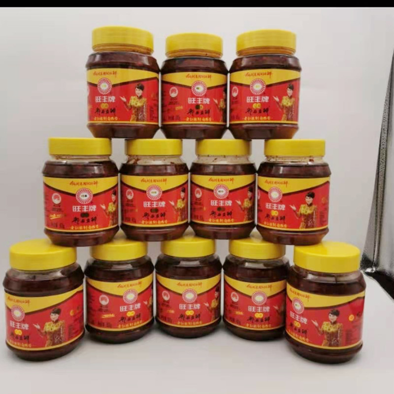 吉香旺丰瓶装红油豆瓣800g