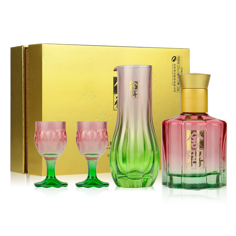舍得无处不春风52度100ml*1瓶浓香型白酒小酒礼盒装