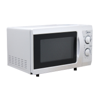 美的（Midea） 微波炉 M1-211A 21L白色 机械版 转盘式 经典实用 微波炉