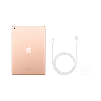 Apple iPad 8th 第八代10.2英寸 2020新款苹果平板电脑 128G WIFI版 金色 A12芯片/触控ID/IOS14系统 海外版