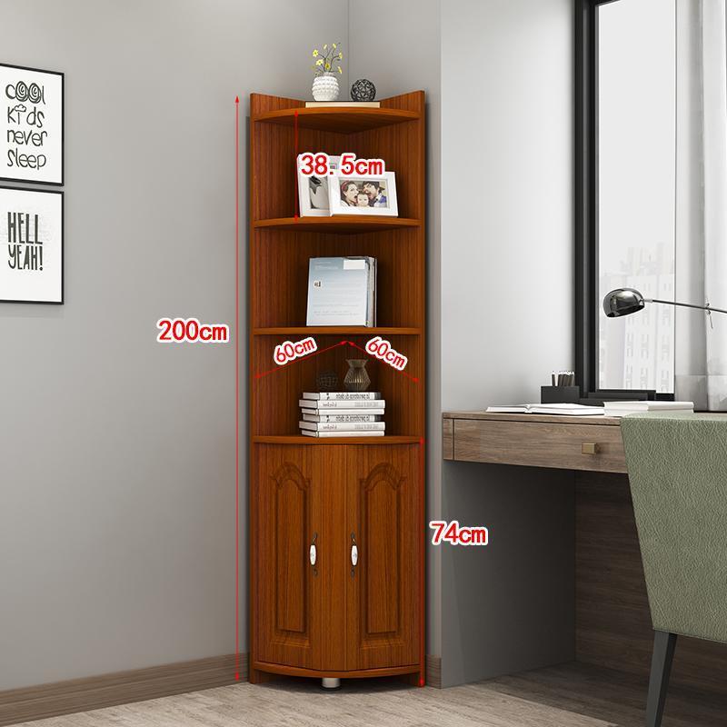 角柜现代简约客厅三角置物架多功能闪电客转角墙角柜储物柜拐角边角柜