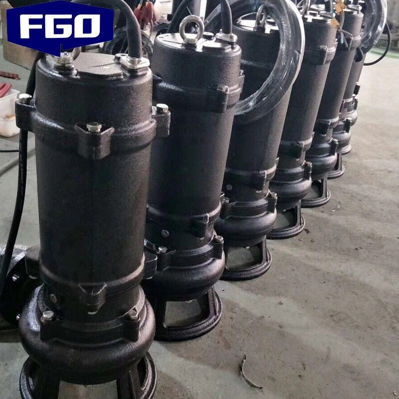 FGO 潜污泵 WQD 污水泵 220V 配水带20米+卡箍2个 65WQD15-10-1.1KW