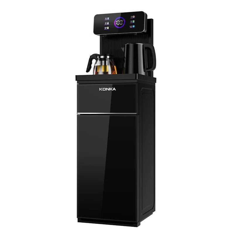 康佳konka智能语音茶吧机家用立式下置水桶全自动饮水机一体机语音