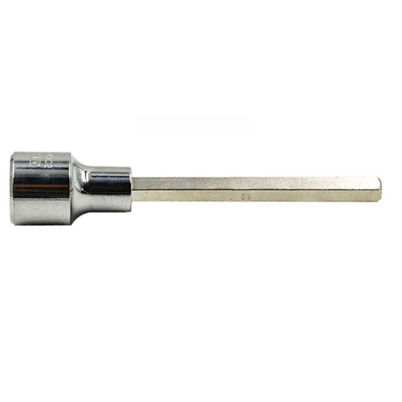世达24303 12.5MM系列加长六角旋具套筒 套筒内六角扳手6*120MM 1个