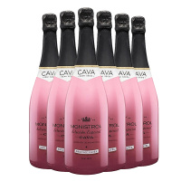 中粮名庄荟蔓丝桐精选桃红半干高泡葡萄酒750ml*6瓶