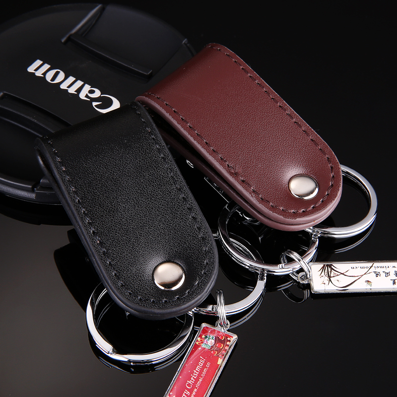 钥匙扣男士穿带汽车钥匙圈要事链高档金属双环腰挂件创意