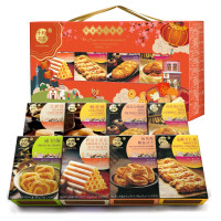 十月初五 [八喜临门零食礼盒]节日礼物年货礼盒鲍鱼酥杏仁条