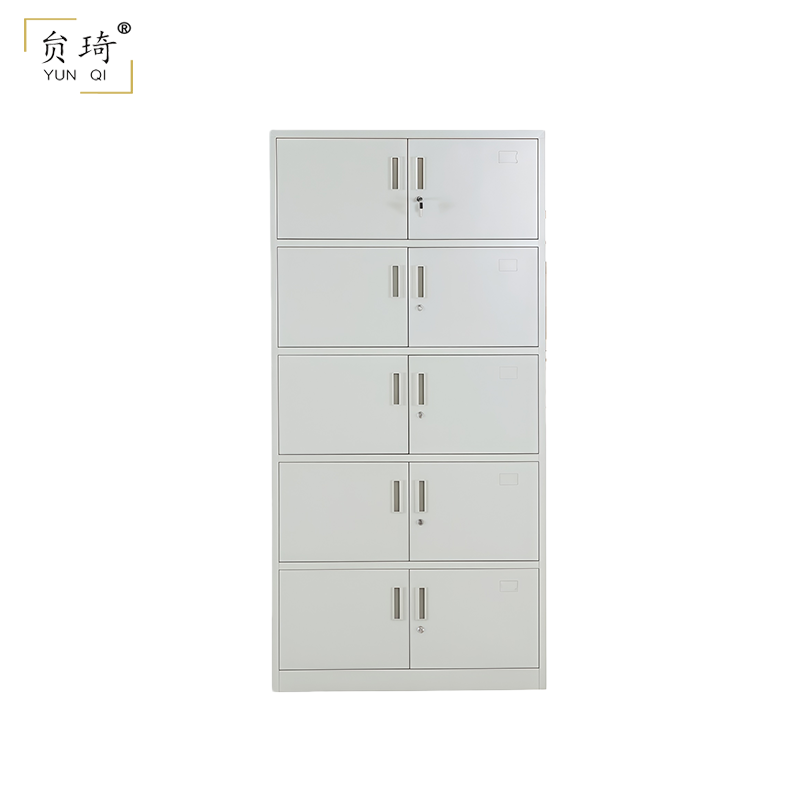 钢制办公室文件柜收纳分层储物柜高清大图