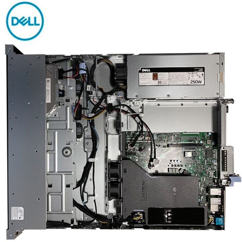 DELL戴尔 R2401U机架式服务器主机 R240非热[至强E-2124 四核]16G/2*1T企业级