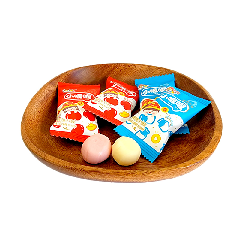 喔喔红豆盐牛奶味奶糖散装500g婚庆结婚喜糖充气糖果休闲零食品 500g 混合口味