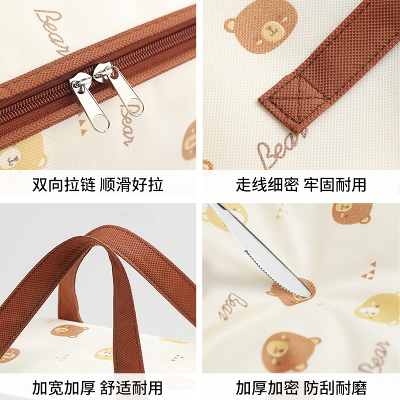 [补贴10%]被子收纳袋衣服行李搬家打包袋大容量防水防潮棉被装整理袋高清大图