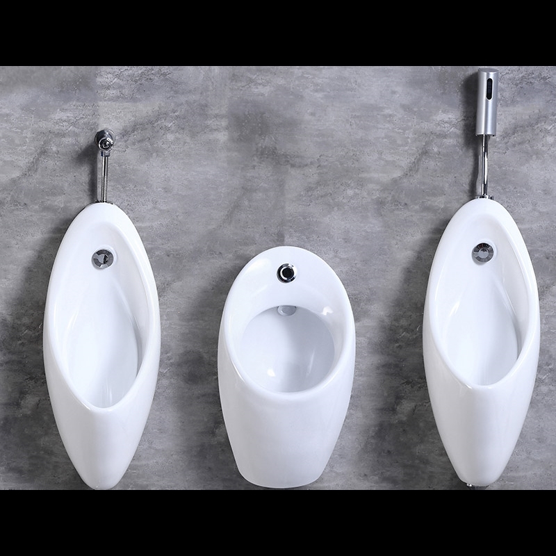 小便斗挂墙式ciaa感应器uw904sb男士工程家用地排水墙排水尿斗06372