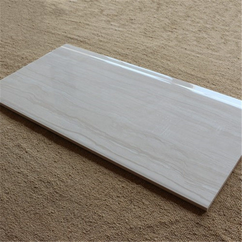 浅灰水木纹300600厨卫墙砖阳台防滑耐脏瓷砖釉面砖厕所地砖瓷片壹德壹