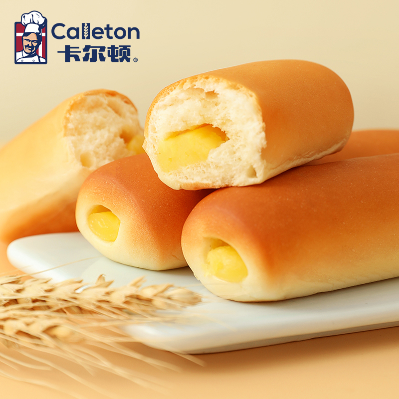 卡尔顿迷你法棍夹心面包560g 糕点休闲食品早餐零食营养小吃整箱