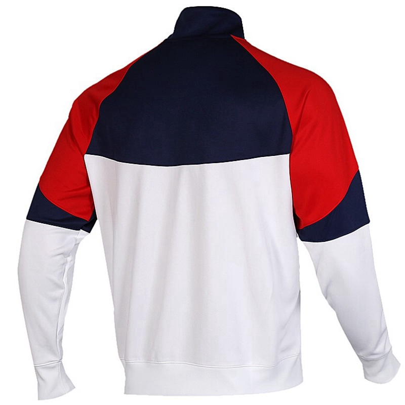 nike耐克男款运动休闲健身训练时尚拼接立领运动服外套bv2626121