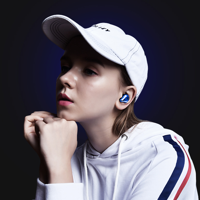 锦瑟香也(TheFragrantZither) TFZ X1真无线蓝牙耳机运动防水入耳式HIFI发烧舞台耳返通用 深海蓝高清大图