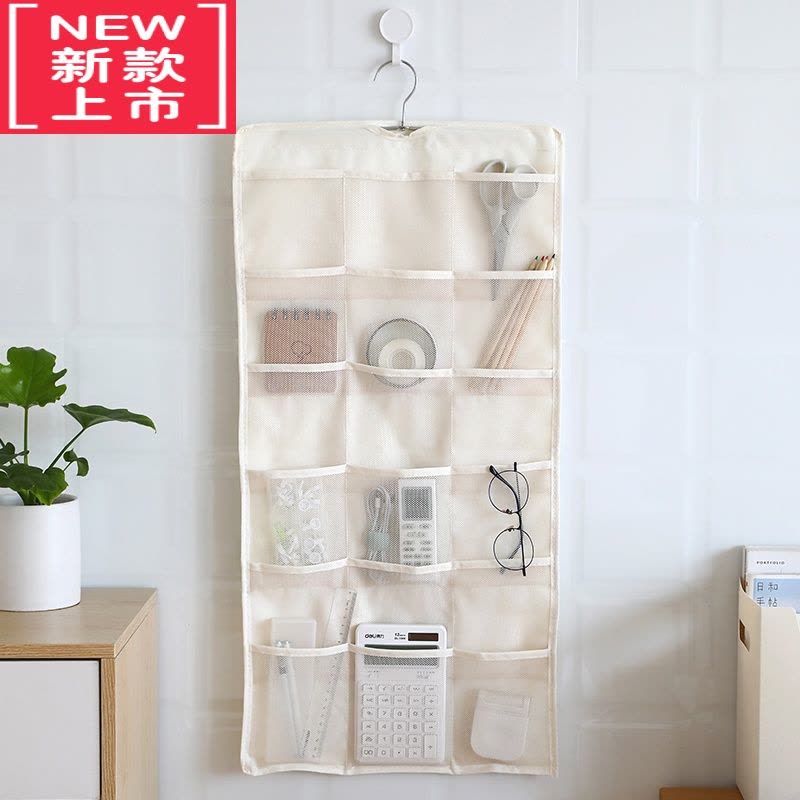 可莉允衣柜内裤内衣收纳袋文胸袜子墙上门后内衣收纳器挂袋墙挂式布艺图片
