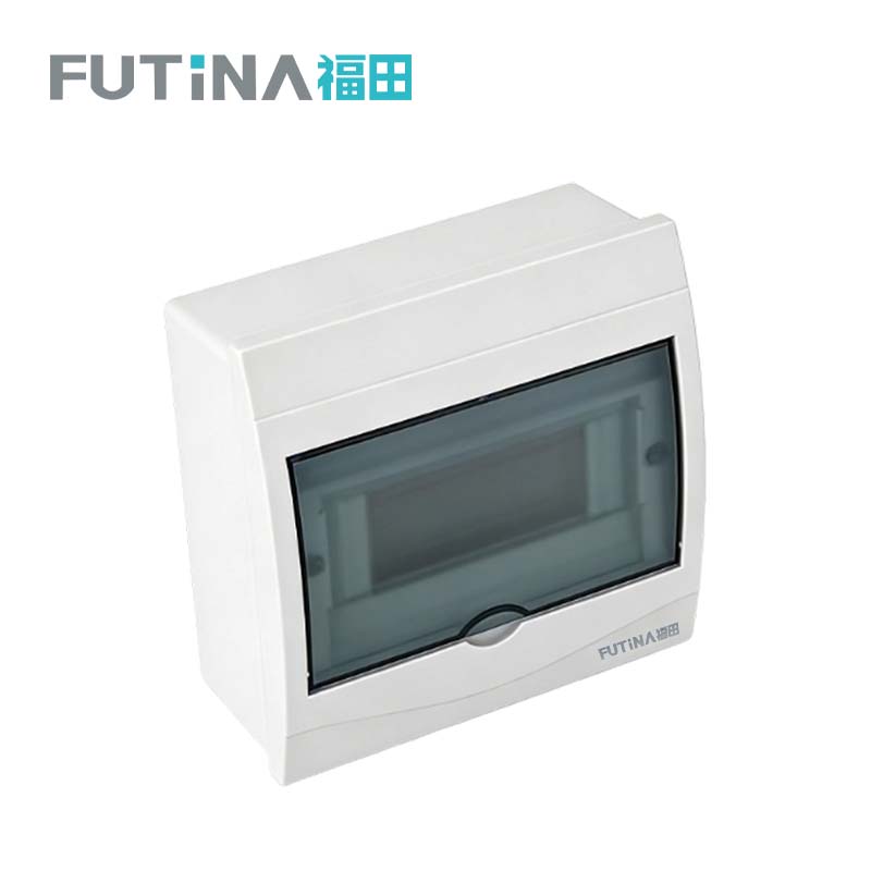 福田 全塑配电箱明暗装通用空开盒 5-8位 个高清大图