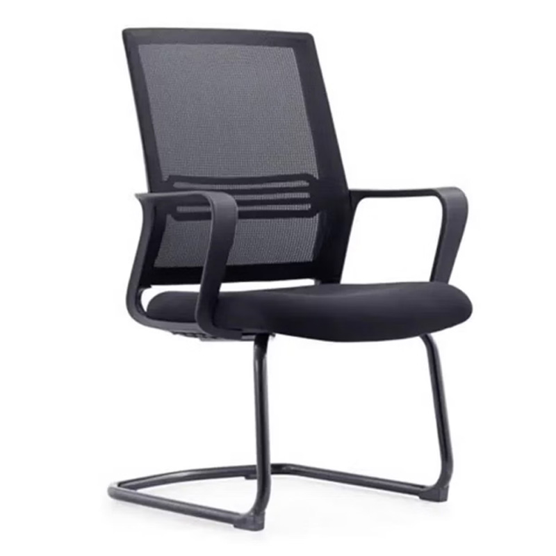 网布工作椅 加厚海绵坐垫 黑色