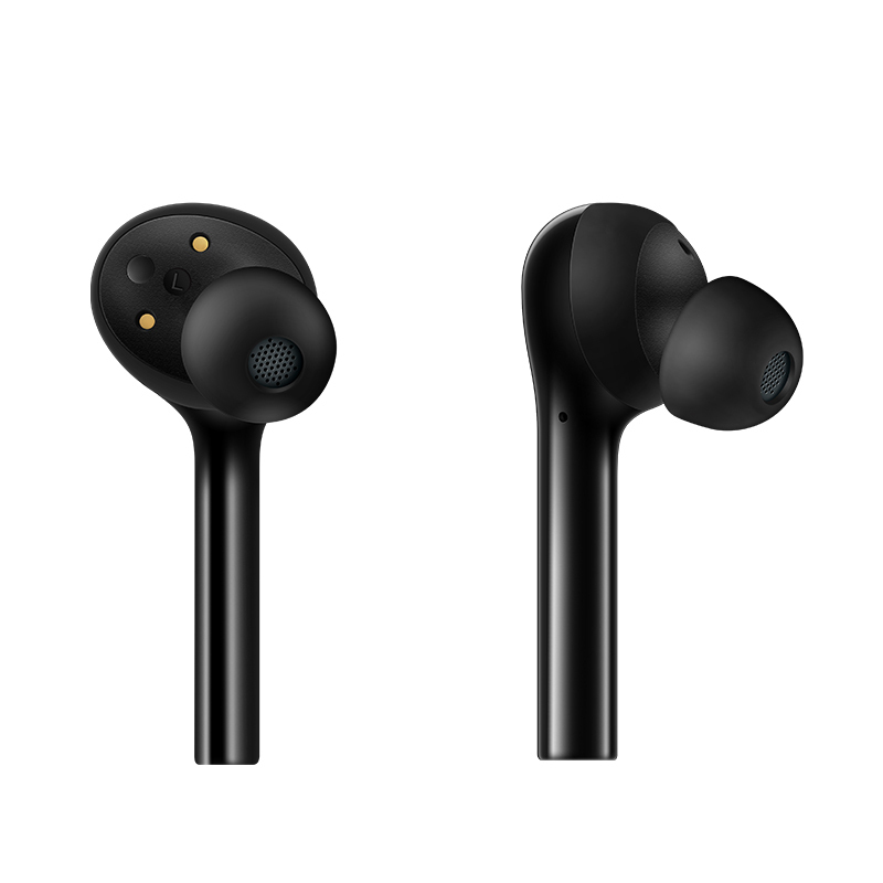 华为/HUAWEI FreeBuds 悦享版 无线蓝牙耳机 双击触控 通话降噪 真无线 碳晶黑