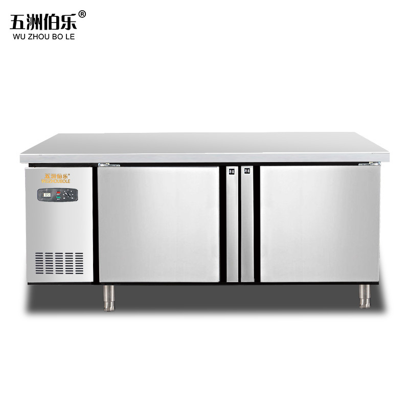 五洲伯乐(WUZHOUBOLE)1.8米商用单温转换厨房操作台 保鲜冰柜 冷藏冷冻转换平冷工作台卧式冷柜 厨房冰箱冰吧
