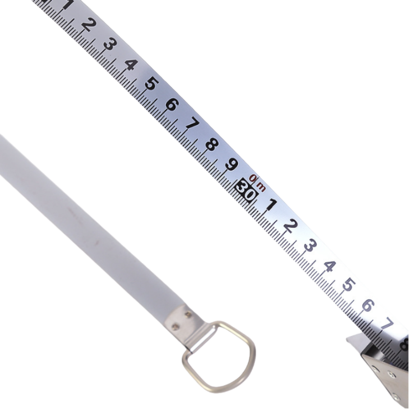 欧克 铁架长钢架尺手提式钢卷尺 30mOK-1027 把高清大图