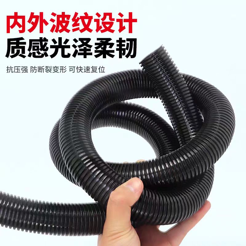鑫迈凯斯 PA尼龙波纹管 电缆套管阻燃型 AD106内径91mm 米高清大图