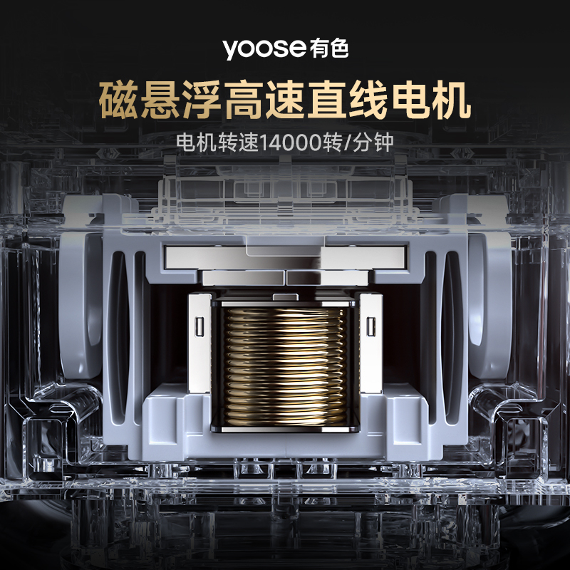 yoose/有色 MINI5 PRO往复式 5刀头便携剃须刀