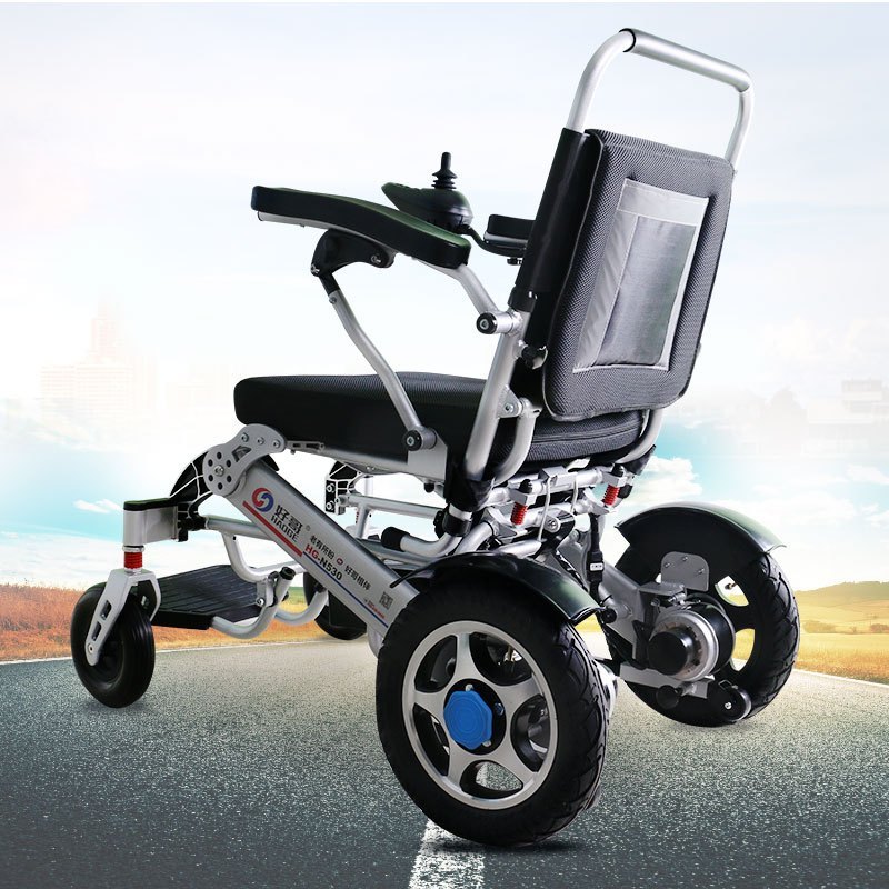 好哥电动轮椅折叠轻便小智能全自动老人代步车残疾人轮椅车可上飞机n5